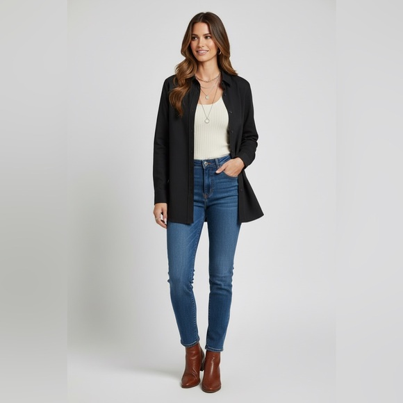 LuLaRoe Abigail Flannel Shirt - Picture 3 of 5